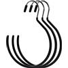 Helweet Porta Sciarpa - Organizer Antiscivolo per Armadio con Ganci e Anelli per Appendere Cravatte, Cinture, Asciugamani - 3 Pezzi