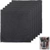Qtksceadlnce 6 Pezzi Panni in Microfibra a Cialda, 20x20 cm Panni per la Pulizia a Nido d'ape Panno Magico per la Pulizia di Vetri Cucina Ultra Assorbenti e Resistenti Riutilizzabili a Lunga Durata senza pelucchi