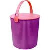 sceltevie Hachiman Omnioutil - Secchio con coperchio, misura media, colore: viola