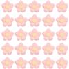 PATIKIL Fiori Uncinetto, 50Pz Fiori Applicare Lavori Cucito Fatti a Mano all'Uncinetto, Decorazioni per Capelli Fai da Te, Vestiti, Feste, Artigianali, Rosa Chiaro/Giallo