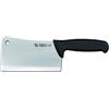 Sanelli Ambrogio Ambrogio Sanelli - Supra - Falcetta Cucina. Manico Ergonomico in Polipropilene, Colore: Nero. Lama: Larga e Pesante, in Acciao Inox Nitro-B Inox all'azoto. Cm: 16