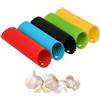 ZHjuju Silicone Pela Aglio,5Pz Pela Aglio in Silicon Peel Rulli per Aglio Pelapatate Rullo Aglio Manuale Sbuccia Aglio Utensili da Cucina Pelatrici per Aglio per Sbucciare la Cucina Senza Odor.5 colori