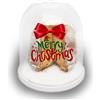 Generico Merry Christmas Natale Porta Panettone Personalizzato Pandoro Torte Dolci Natale Vassoio Antigraffio Coperchio Trasparente Resistente Idea Regalo maestra Famiglia Sposi Decorazioni Natalizie