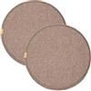 MSNCS Set di 2/4/6 Cuscini Sedie Cucina Confortevoli ,Cuscino per Sedia Rotondo Diametro 30/40/45cm,Cuscino Memory Foam per Sedie,Cuscini per Sedie da Cucina Antiscivolo ( Color : #4 , Size : 2pcs 35cm/13.8