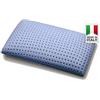 Materassimemory.eu - Cuscino in Memory Foam Acquagel saponetta Forato Misura 73x42x Alto 15cm Circa Anallergico Guanciale Memory Made in Italy