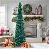 Pinkswan Albero di Natale pop-up, 150 cm, verde scuro