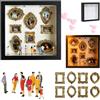 Generic Mini scatola fai da te con sagoma museale, 2026, scatola per ombre con museo e statuette in miniatura, regalo personalizzato per San Valentino, anniversario, compleanno e decorazione della casa