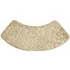 Oniissy Tappetino da doccia curvo assorbente, sofisticato tappetino da bagno curvo che garantisce sicurezza ed eleganza combinati, lavabile, sicuro ed elegante (cammello)
