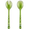 Guzzini - Vanity, Posate Insalata, Verde ninfea, in Bio-Based San e Bio-Based SMMA - Acqua