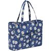Coopay Tote Bag per lavorare a maglia, borsa tote per uncinetto, borse artigianali per artigianato, cucito, punto croce o ricamo, borsa da viaggio per progetti di maglieria