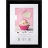 Lupia Cornice portafoto in Legno da Parete Rainbow Black, per Foto, Stampe artistiche, Poster, Quadri Moderni 50x60 cm