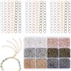 PH PandaHall 600pcs 6 colori collana catena estensori collana bracciale cavigliera catene di estensione per la creazione di gioielli, lunghezza 50 mm