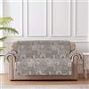 IlGruppone Copridivano Trapuntato Double Face Fantasia Shabby e Reversibile in 3 Colori e in Tutte Le Misure - Beige - 4 Posti