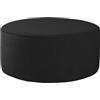 Odaima Fodera per Pouf Poggiapiedi Rotondo 60x60/50x50 /100x100/70x70 Elasticizzato Jacquard Copri Pouf Rotondo Copertura Dell'Ottomano con Fondo Elastico Copri Sgabello Protettore(#3,60x60cm/24x24in)