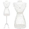 PrimoLiving P-14189 - Manichino da sartoria, in metallo, colore bianco antico