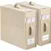 Yeahshion Borsa Porta Lenzuola, Set di 2 Organizzatori Pieghevoli per Biancheria da Letto, Comoda Biancheria da Letto e Coperta per Letti King e Queen Size, Beige