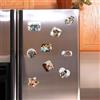 toyofmine Magneti per frigo personalizzati, aggiungi la tua foto/logo/testo adatti costume adesivi Magnet per frigoriferi, forni a microonde, lavatrici, armadietti, armadietti per uffici (9 modelli)