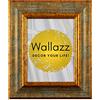 Wallazz Cornice Portafoto in Legno Pregiato - Made in Italy - Cornice per tela - Disponibile in diverse varianti - Design Italiano e Qualità Artigianale, 24x30cm Avorio