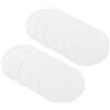 PATIKIL 2 Rotondo Cartone Carta, 50pz Bianco Disco Cerchi Fette per Festa Decorazioni Fai da Te Artigianato Arti Disegno Pittura Scrittura, Bianco