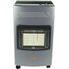 Betzold Vinco 71406 Stufa a gas con pannello infrarossi, 4200 Watt, Grigio scuro