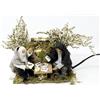 Joy Christmas Pastori per Presepe Giocatori di Carte in Movimento 14X9 cm