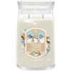 Yankee Candle Candela profumata in un bicchiere (grande) Vanilla Flurries - Candela firmata Collezione invernale 2025 - Apres Ski con durata di combustione fino a 90 ore