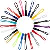 WILLBOND 50 Pezzi Tiri della Chiusura Lampo, 25 Colori Etichette con Cerniera Forte Cavo in Nylon, Sostituzione della Cerniera Lampo per Zaini, Giacche, Valigie, Borsette, Felpa