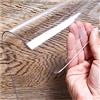 DGSFES Tovaglia in PVC trasparente, Cristal Antimacchia, Protegge il Tavolo e i Mobili, per Casa o Ristorante Spessore 2mm 30x30cm/11.8x11.8in