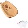 Xfeyaqlo 1 Porta Saponetta Capibara Ceramica, 2 Sacchetti per Sapone - Articoli Affascinanti per Rendere La Vita Più Allegra e Confortevole (Capibara Porta Saponetta)