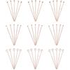 Craftdady 300 spilli misti in oro rosa: occhio, palla, testa piatta, per la creazione di gioielli con perline