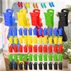 gvivej 60 Pezzi Clips per Calzini, Mollette Vestiti Multiuso, con gancio stendibiancheria, per Lavatrice e Asciugatrice, Miscelazione dei Colori