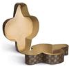 Guardini Monouso, 3 Stampi Colomba 19,6x27,5cm - quantità max impasto 500gr., carta da forno, Colore beige