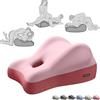 Generico Cuscino Intimo per Coppie - Sostegno Lombare e Gambe in Memory Foam 48x41x23 cm, Ideale per Relax e Benessere di Coppia, Design Anatomico per Maggiore Vicinanza e Piacere Condiviso (rosa)