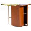 Liberoshopping Mobile Asse da stiro Multiuso Jolly in legno con ante (Ciliegio)