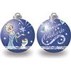 ARDITEX WD13415 Pack de 6 Bolas árbol de Navidad diámetro 8cm. de Disney-Frozen II