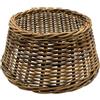 Spetebo Gonna in Rattan per Albero di Natale in Vimini 60 cm - Naturale Chiaro - Copertura per l'Albero di Natale