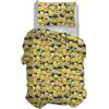 hermet Minions, Sacco Copripiumino Singolo, Copripiumino Singolo Cotone, Parure Copripiumino con Federa, 100% Cotone, Prodotto Ufficiale