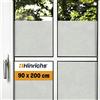 Hinrichs Pellicola Vetri Finestre 90 x 200 cm - Adesiva in Opaco - Privacy