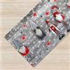 IlGruppone Tappeto Natale Cucina Antiscivolo Made in Italy Passatoia Natalizia Antimacchia Multiuso Corridoio Soggiorno Lavabile in Lavatrice - Natale100-50 x 150 cm