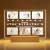 DXDOING Regalo Personalizzato per la Mamma - Lampada con Foto Personalizzata - Luce Notturna LED - Idee Regalo Festa della Mamma, Compleanno, Natale