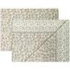Vionara Home Completo Lenzuola in Flanella di Puro Cotone, Anti-pilling, Set Letto Invernale in Morbido Caldo Cotone, Made in Italy (F135 - Beige, Una Piazza e Mezza)