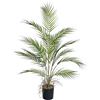 Zelihrdu Piante Artificiali Interno Realistiche 95cm, Piante Finte Esterno, Albero Pianta Artificiale con Vaso, Grandi Areca Palma Decorazioni per Soggiorno Casa Ufficio Camera da Letto Balcone