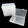 DUGYIRS 6 Pezzi Contenitori Rettangolari in Plastica Trasparenti con Coperchio per Perline e Gioielli,Piccoli Oggetti,Forniture Artigianali(18.2cm x 11.6cm x 3.2cm)