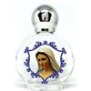 GTBITALY maria maria madre di medugorje bottiglia bottiglietta in vetro con tappo argento per acqua santa con stampa uv ultra violetti