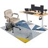 EYKWKB Tappeto Salvapavimento | Tappeto Sedia Gaming/Tappeto Ufficio | Tappetino per Sedia da Ufficio | Gaming Tappeto Sedia | Tappeto per Sedia con Ruote | Tappeto Gaming Pavimento 80 x 140 cm