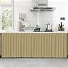 Liveinu Tende da Cucina Café Tenda da Bistrò Bagno Tenda Antipolvere per Mensole Pannello a Parete Porta Sospesa Noren Tenda Tenda Valance per il Bagno Soggiorno 40x70cm Sabbia