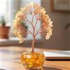 Aisamco Albero Cristallo Chakra Vita Giallo