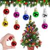 MAOSHYMS Palle di Natale in Plastica 2cm Palline di Natale 50pcs Decorazioni per Alberi Addobbi Natalizi per Albero di Natale Ghirlanda Festa Decorata