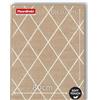 Floordirekt Tappeto da passatoia moderno a rombi, lavorazione di alta qualità, dorso antiscivolo, 5 colori e diverse dimensioni (80 x 300 cm, beige)