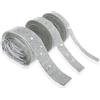 Coyanyu 3 Rotoli Nastro Di Strass Di Cristallo, Adesivi A Nastro Di Diamanti Bling Fai Da Te Autoadesivi Con Strass Da 2 mm Per Feste Arti Mestieri Telefono Decorazione Auto Argento (4/8/12 Righe) 3 Yards